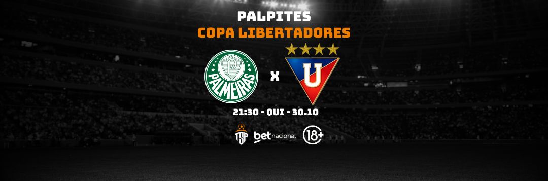imagem da materia: Palpites: Palmeiras x LDU - Libertadores