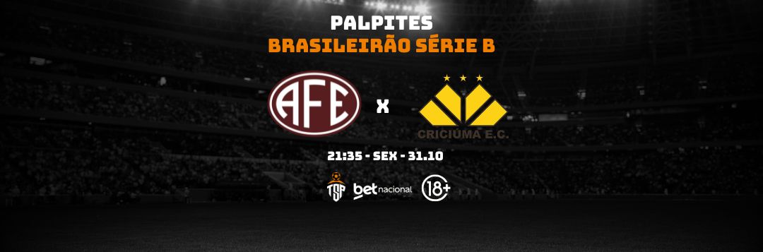 imagem da materia: Palpites: Ferroviária x Criciúma - Série B