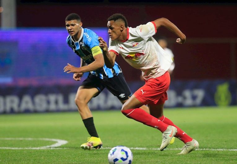 imagem da materia: Bragantino é eliminado pelo Grêmio no Brasileiro Sub-17