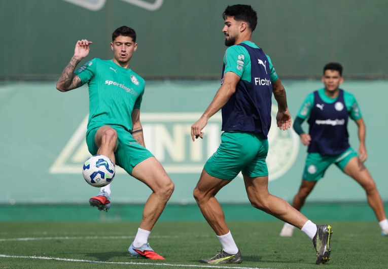 imagem da materia: Palmeiras segue com preparação para duelo com São Paulo