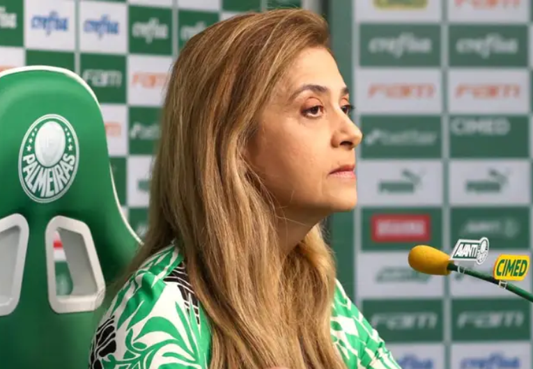 imagem da materia: Leila responde Bap, presidente do Flamengo, e defende Palmeiras