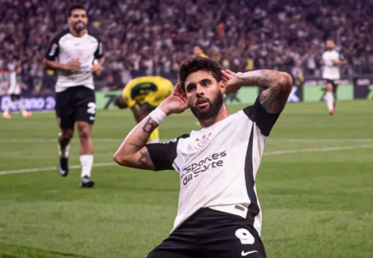 imagem da materia: Yuri Alberto pode se tornar o jogador com mais G/A pelo Timão em 2025