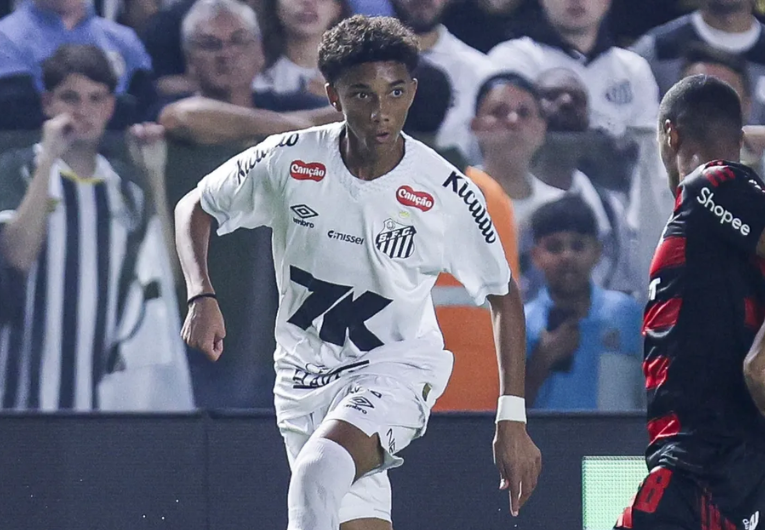 imagem da materia: Gigante europeu monitora Robinho Jr