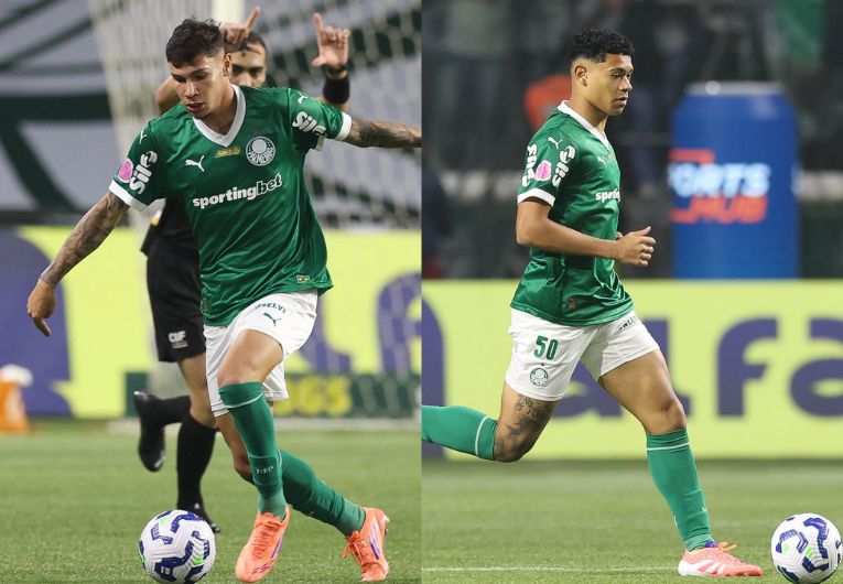 imagem da materia: Jovens comemoram estreia no profissional do Palmeiras