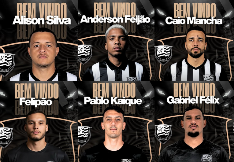 imagem da materia: Votuporanguense apresenta mais cinco reforços para 2026