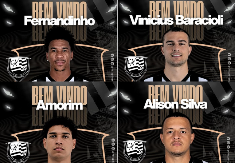 imagem da materia: CAV anuncia quatro novos jogadores para Série A2