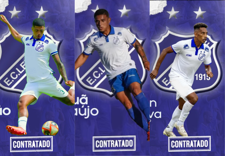imagem da materia: Lemense anuncia a chegada de três novos jogadores