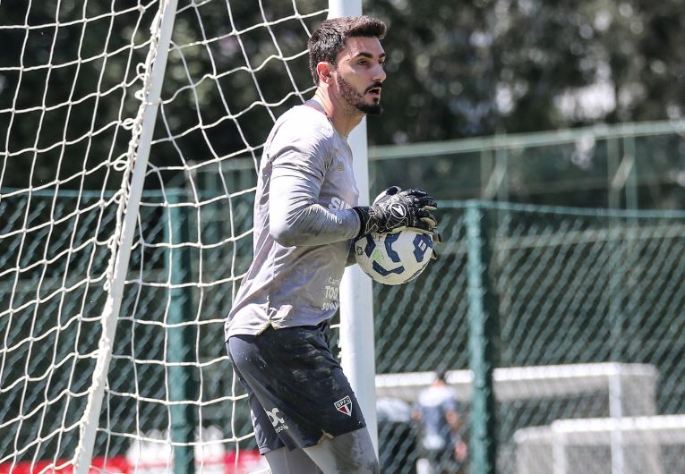 imagem da materia: São Paulo segue com sua preparação para encarar o Bahia