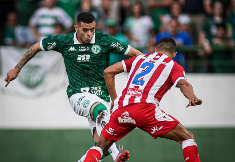 imagem da materia: Guarani e Náutico empatam e adiam classificação na Série C