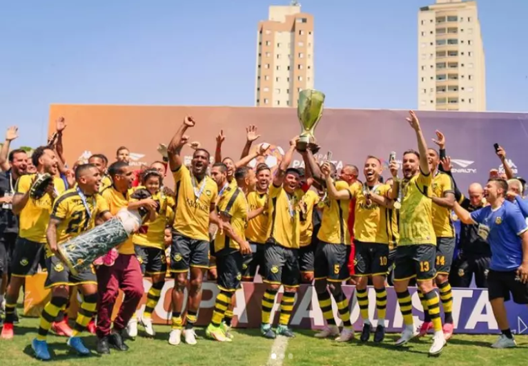 imagem da materia: Na Série B, São Bernardo entrou no Brasileirão via Copa Paulista