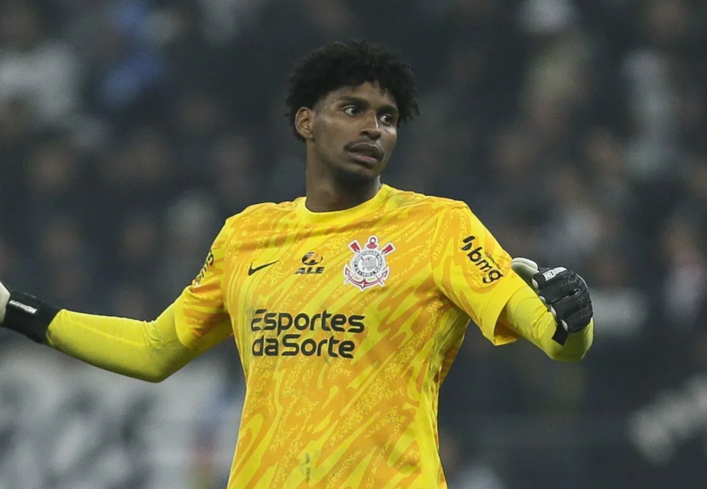 imagem da materia: Hugo Souza desfalca Corinthians por lesão