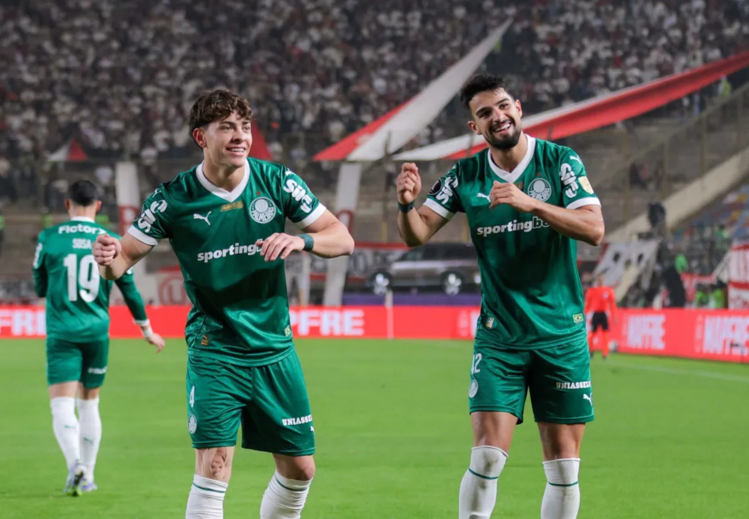 imagem da materia: Palmeiras tem aproveitamento impecável fora de casa na Libertadores