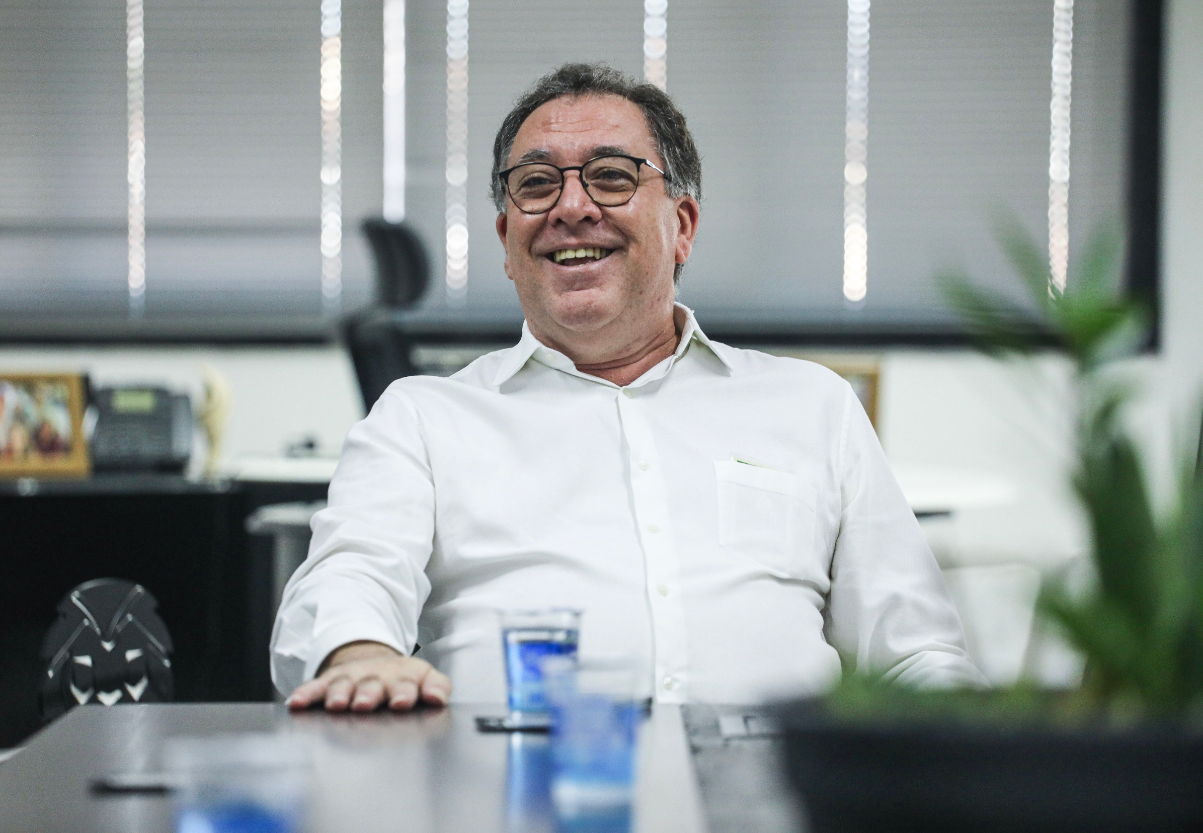 imagem da materia: Teixeira mira competição internacional e não prevê queda do Peixe