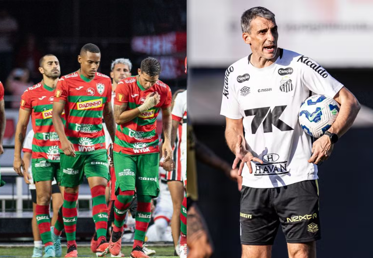 imagem da materia: Lusa depende do Santos para classificar para Copa do Brasil