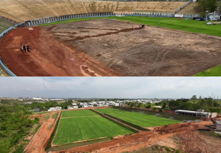 imagem da materia: Grêmio Prudente abre CT para imprensa acompanhar obras