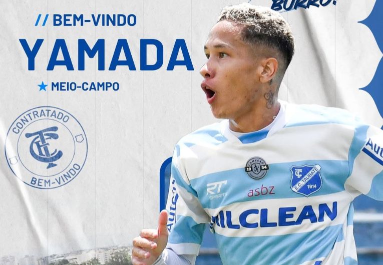 imagem da materia: Taubaté anuncia a chegada do meia Yamada