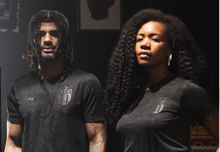 imagem da materia: Botafogo-SP lança camisa “all black” pela Consciência Negra