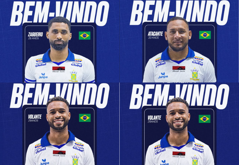 imagem da materia: Santo André anuncia mais quatro reforços para A2 de 2026