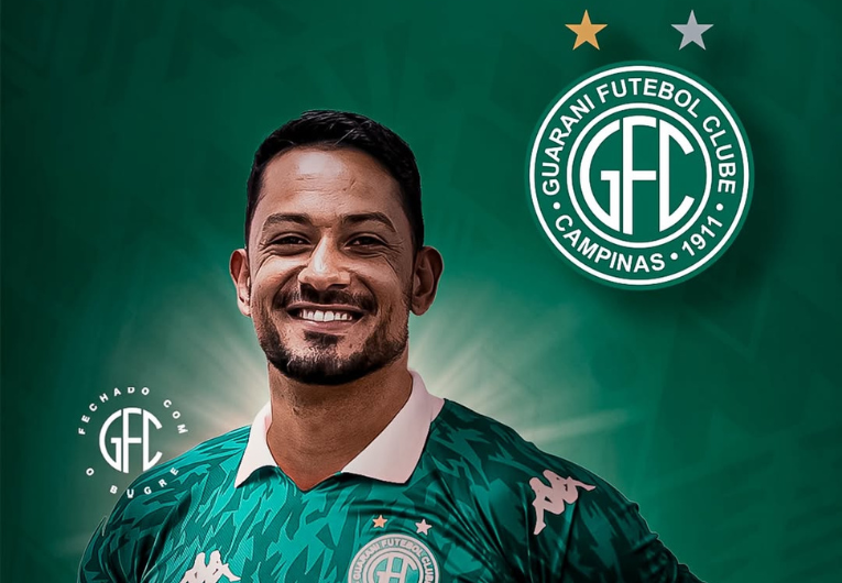 imagem da materia: Guarani anuncia atacante Lucca para temporada de 2026