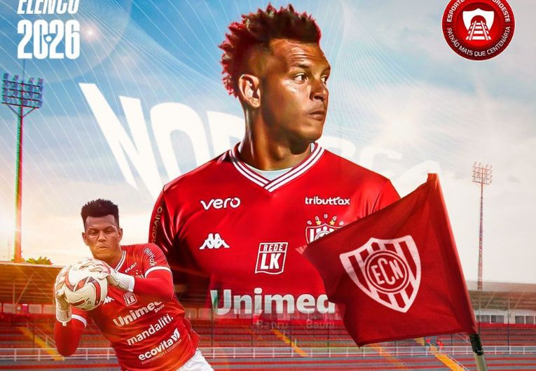 imagem da materia: Noroeste anuncia goleiro Luiz Daniel