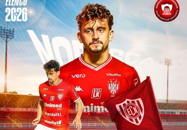 imagem da materia: Noroeste anuncia a chegada do lateral Sánchez José