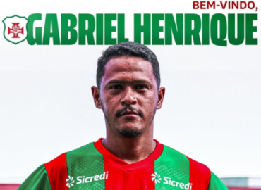 Portuguesa Santista anuncia Gabriel Henrique para 2026