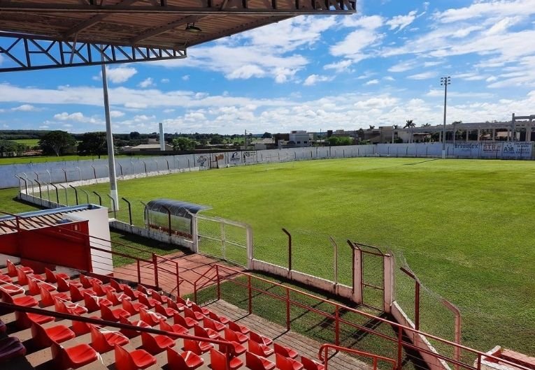 Estádio Municipal Manuel Francisco Ferreira, sede do Grupo 4 da Copinha 2026 em Bálsamo