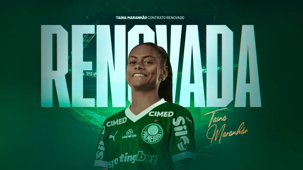 Palmeiras anuncia renovação com mais 3 jogadoras