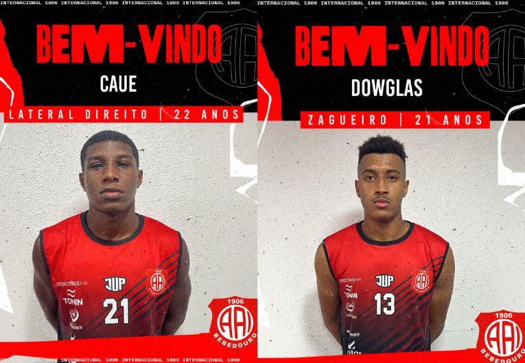 imagem da materia: Inter de Bebedouro oficializou a contratação de mais dois reforços