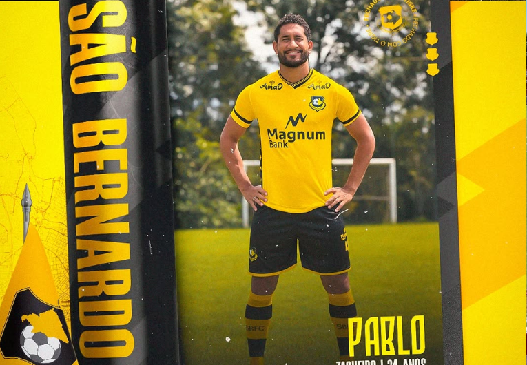 imagem da materia: São Bernardo anuncia zagueiro ex-Corinthians e Flamengo