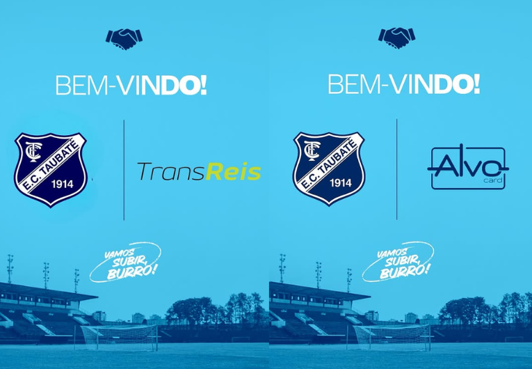 imagem da materia: Taubaté anuncia dois novos patrocinadores