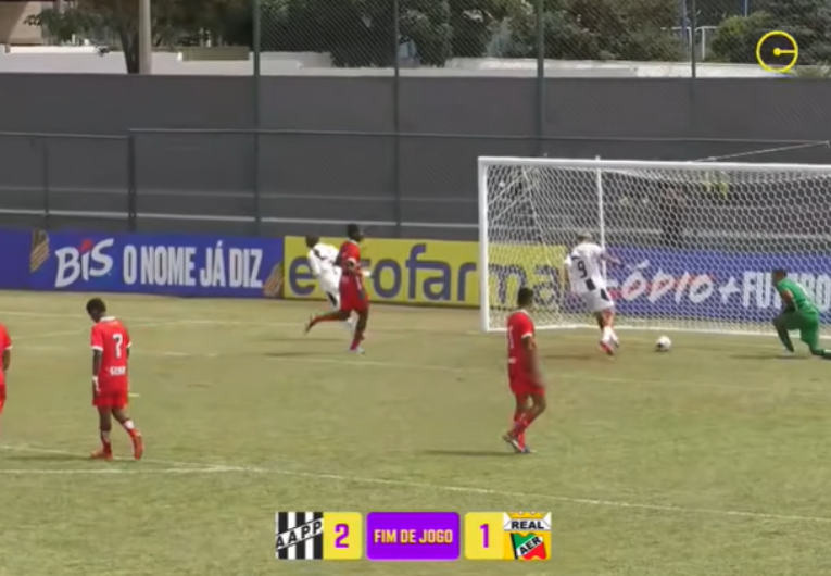 Ponte Preta vence Real-RR de virada e mantém 100% na Copinha