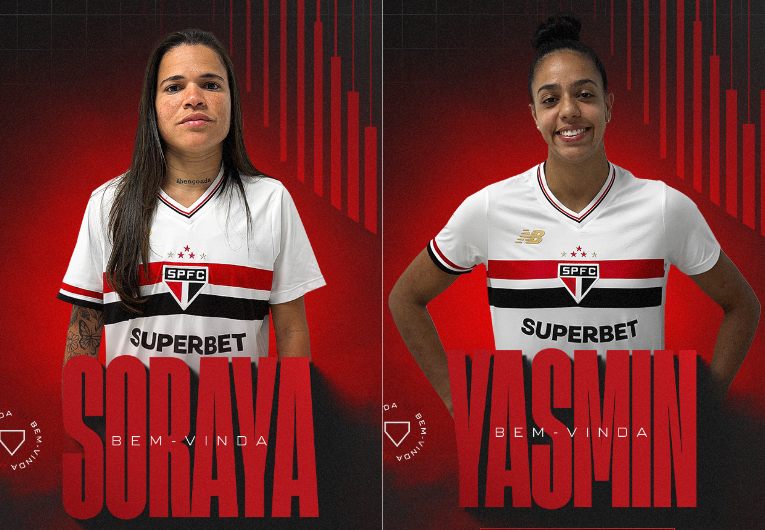 imagem da materia: São Paulo apresenta mais seis reforços no feminino