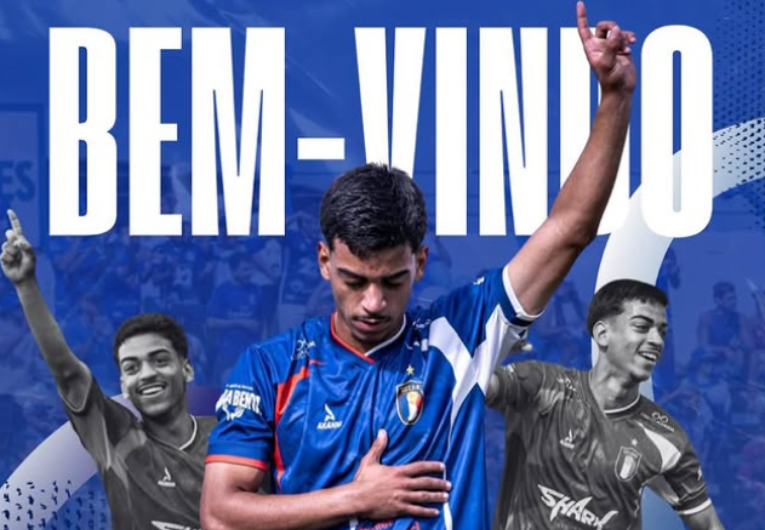 imagem da materia: Monte Azul anuncia a contratação do meia Vitor Mariano