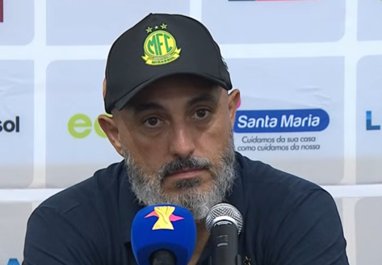 imagem da materia: Rafael Guanaes prega cautela após goleada do Mirassol fora de casa