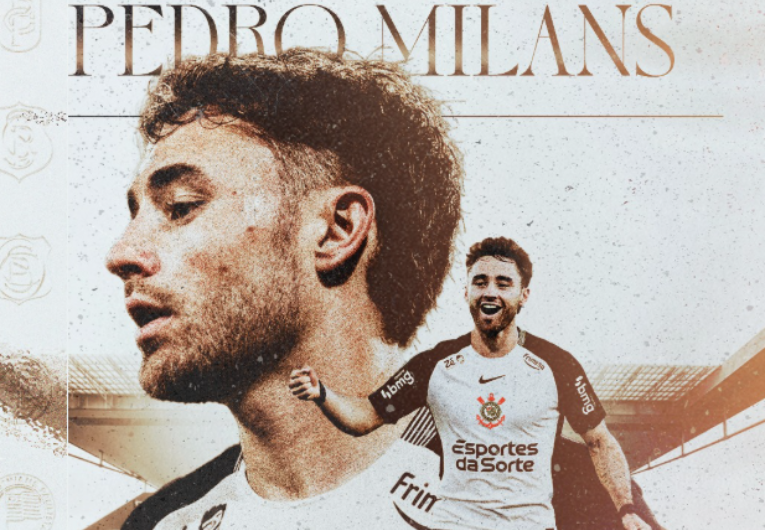 imagem da materia: Corinthians anuncia Pedro Milans, novo lateral-direito