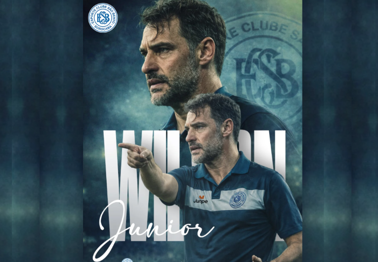 imagem da materia: São Bento anuncia Wilson Júnior como novo técnico