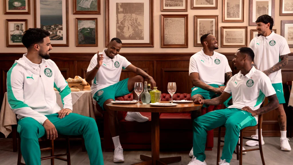 Nova coleção de treino e viagem do Palmeiras