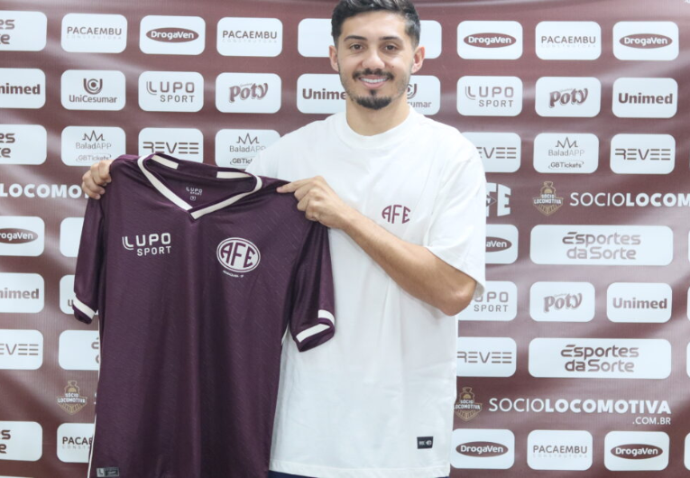 imagem da materia: Ferroviária anuncia a contratação do atacante Allison