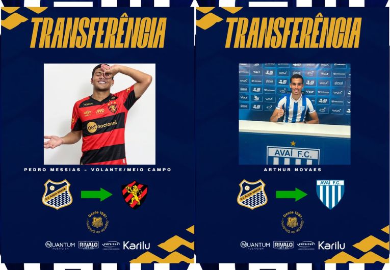 imagem da materia: Água Santa negocia destaques da base com Sport e Avaí