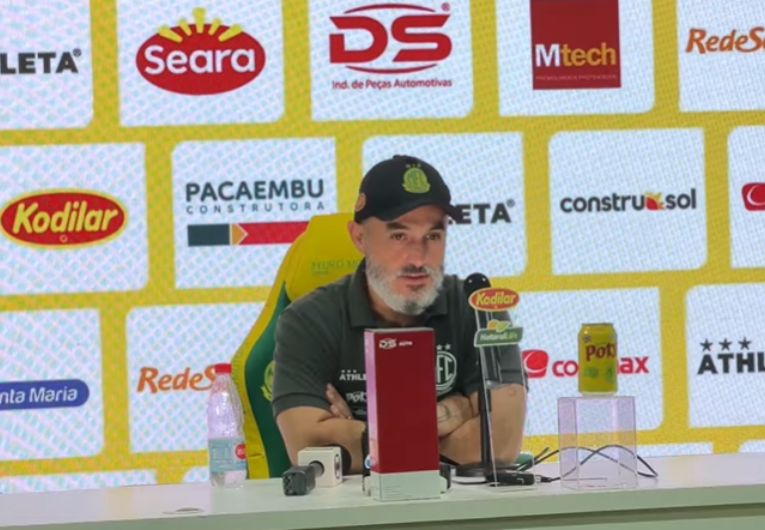 imagem da materia: Guanaes admite fase ruim no Mirassol e mira reação imediata