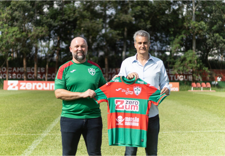 imagem da materia: Portuguesa anuncia Ademir Fesan como novo técnico