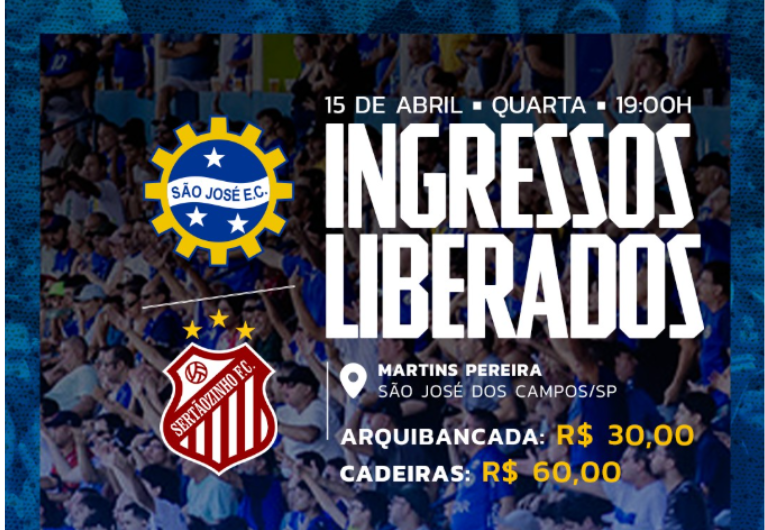 imagem da materia: São José inicia venda de ingressos para decisão contra o Sertãozinho