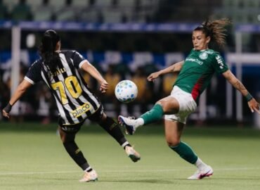 Palmeiras empata com Santos no Brasileirão Feminino