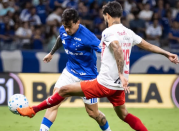 Bragantino sai na frente, mas sofre virada e é derrotado pelo Cruzeiro