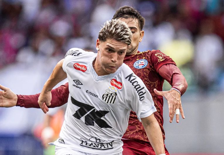 imagem da materia: Santos aposta em má fase do Bahia como mandante