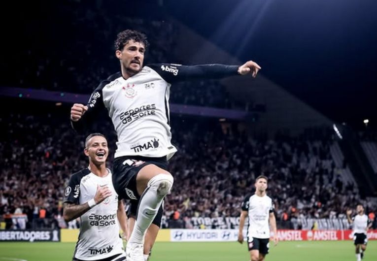 imagem da materia: Corinthians vence o Santa Fe e garante a liderança do Grupo E da Libertadores