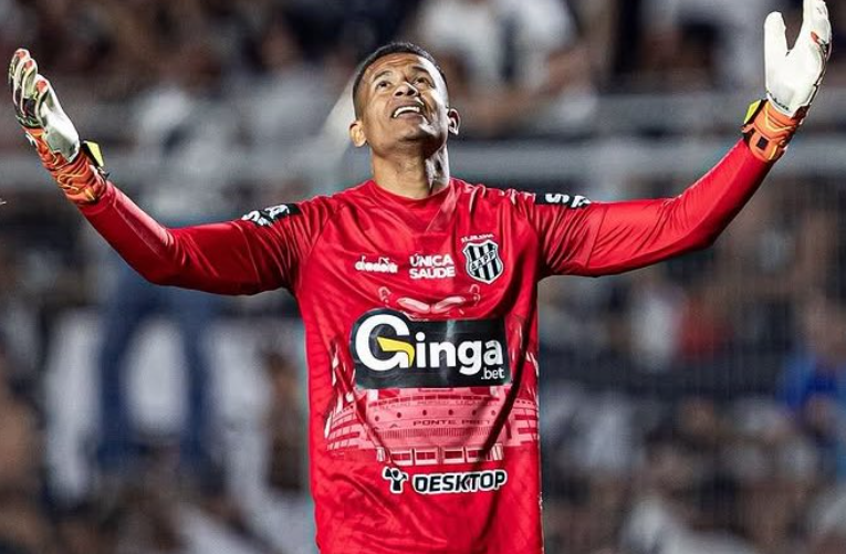 Diogo Silva, goleiro da Ponte Preta