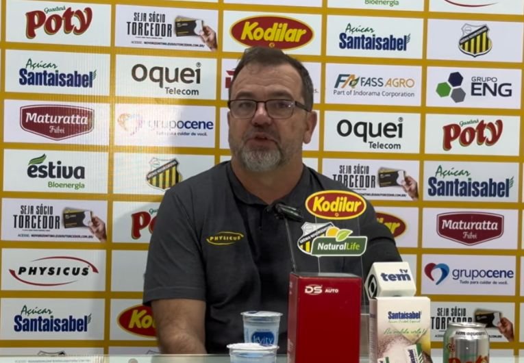 Enderson Moreira sobre empate do Novorizontino: “Tentamos a vitória”