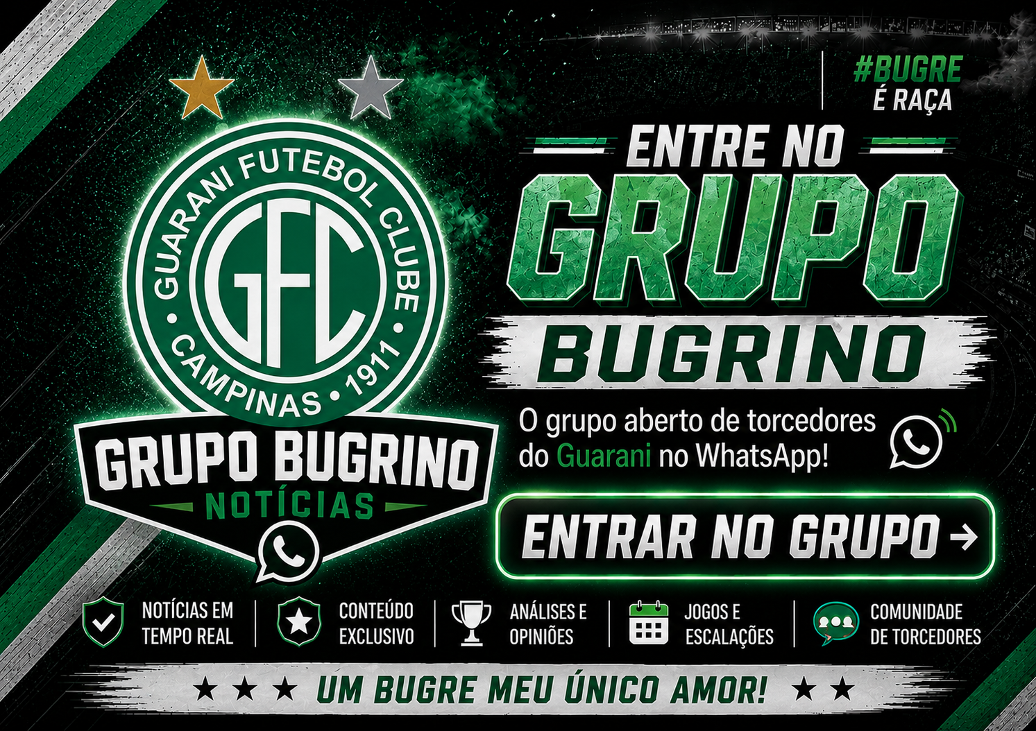 Guarani Notícias Grupo de Whats App
